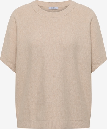 CECIL Pullover in Beige: Vorderseite