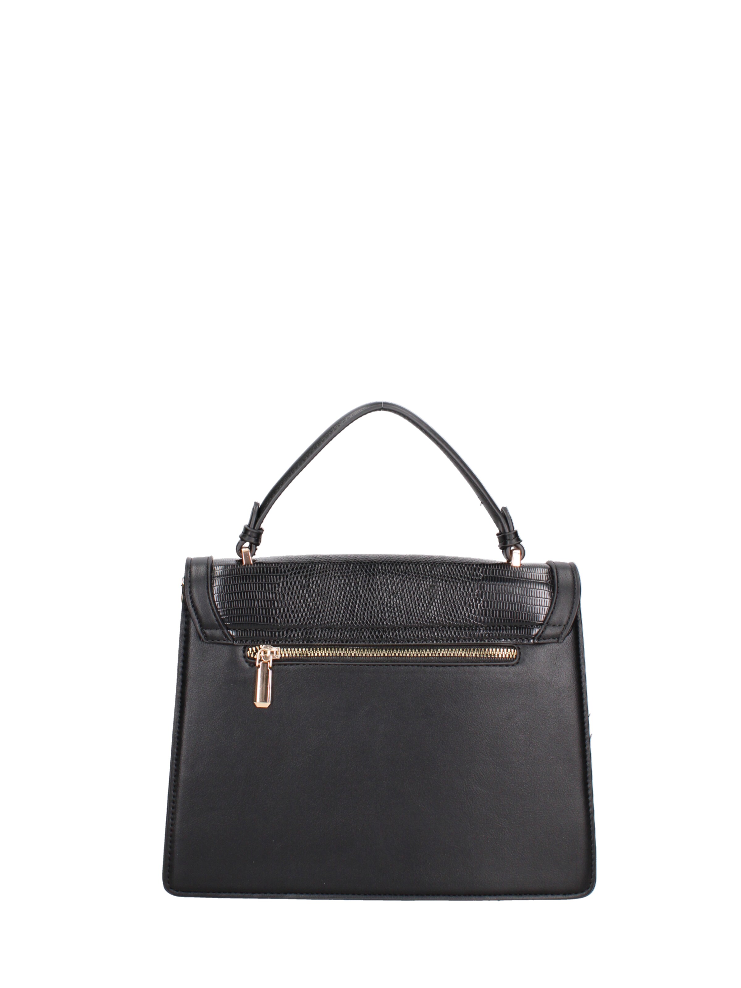 Borsa a mano 'Borsa a Mano Seraphina Ecopelle - Chiusura a Scatto e Tracolla' di Diana&Co. in nero