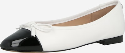 STEVE MADDEN Ballerina 'ELLISON' värissä musta / valkoinen, Tuotenäkymä