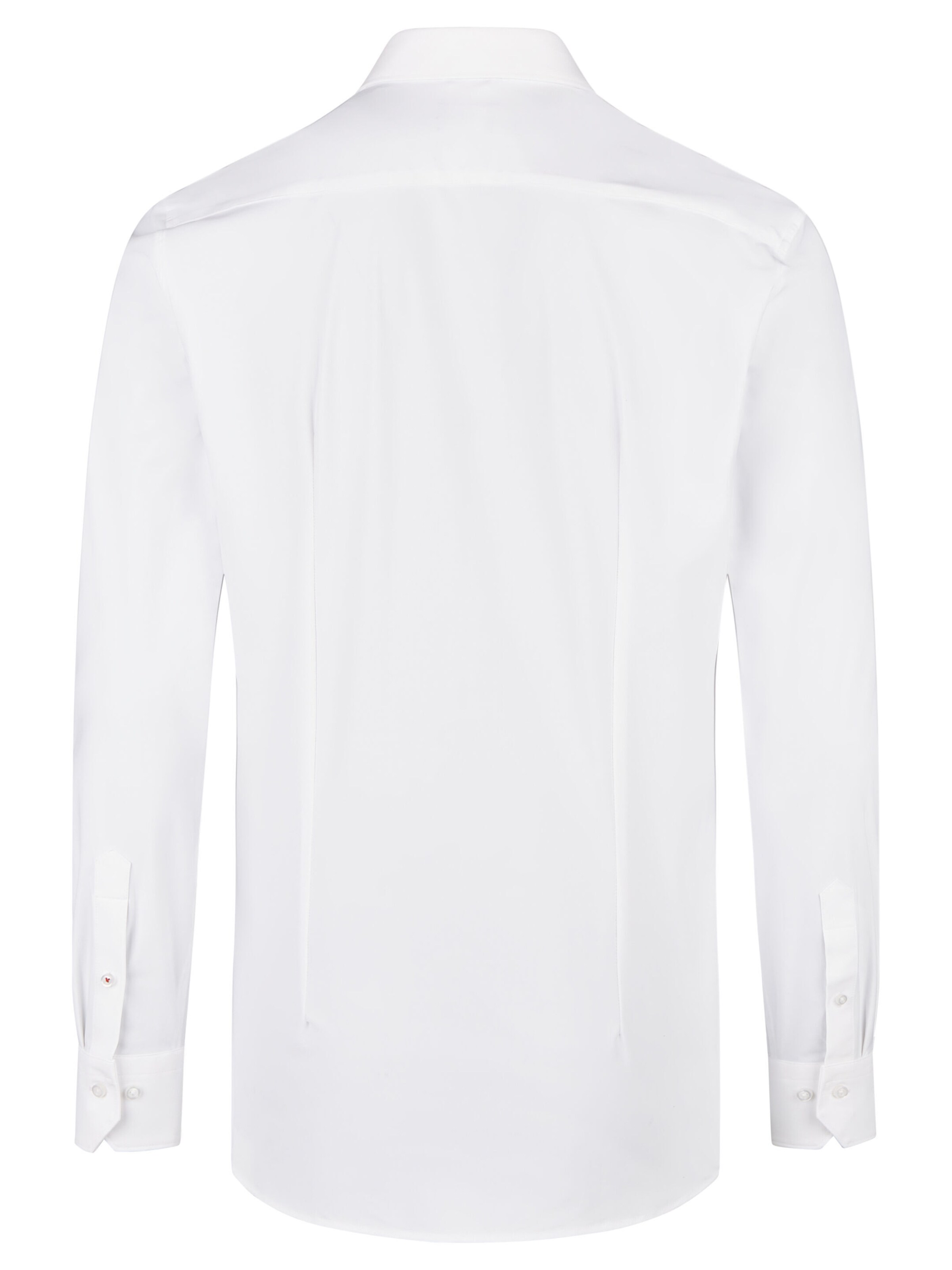 HECHTER PARIS Slim fit Button Up Shirt in White