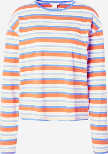 Monki Shirt in Royal blue / Light blue / Lobster / White, Item view