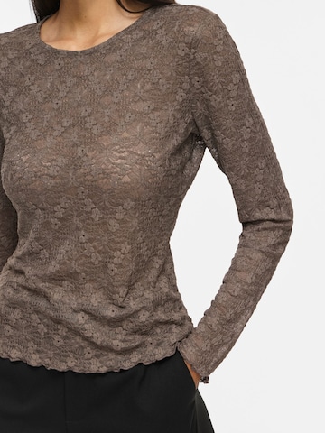 VILA Blouse 'VIFay' in Bruin