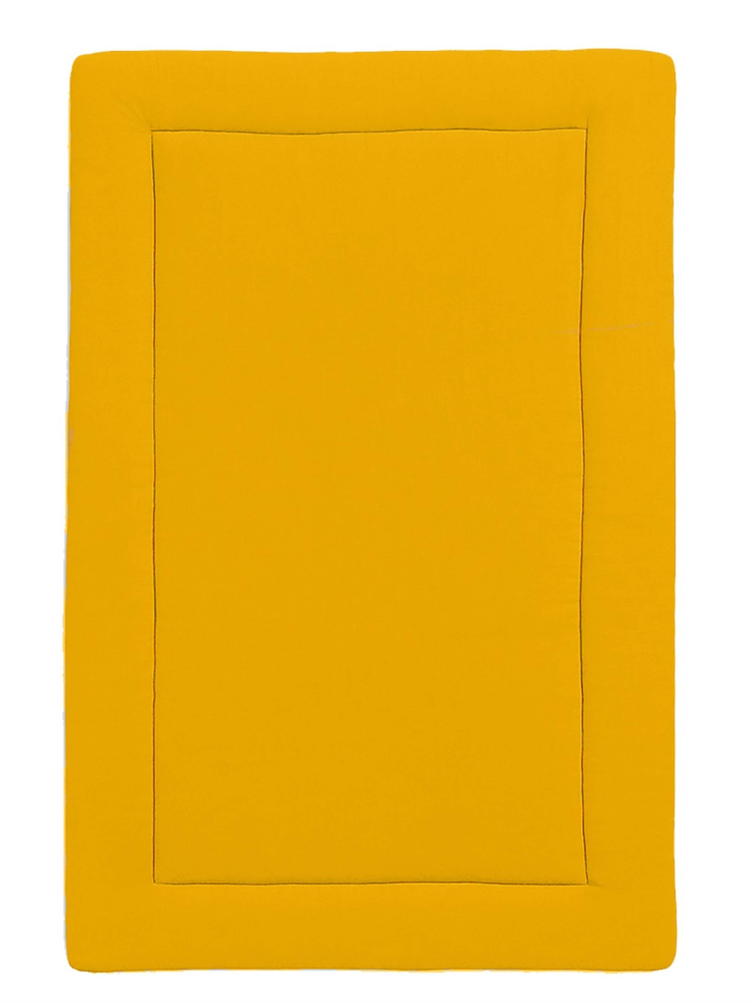 PAPATE - Manta para bebé en amarillo: frente