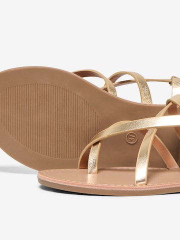 ONLY - Sandalias con hebilla 'ONLMINO-1' en oro