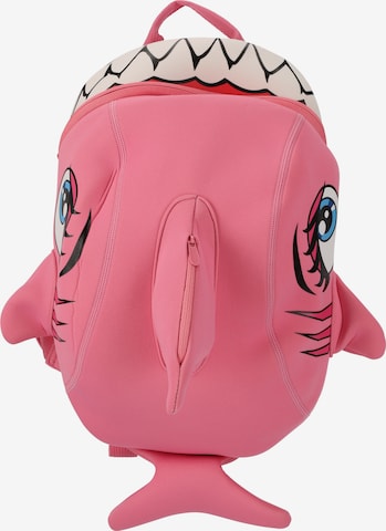 Crazy Safety 3D-Hai-Rucksack 'Shark' in Pink: Vorderseite