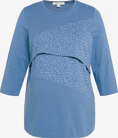 Ulla Popken Shirt in de kleur Blauw / Wit, Productweergave