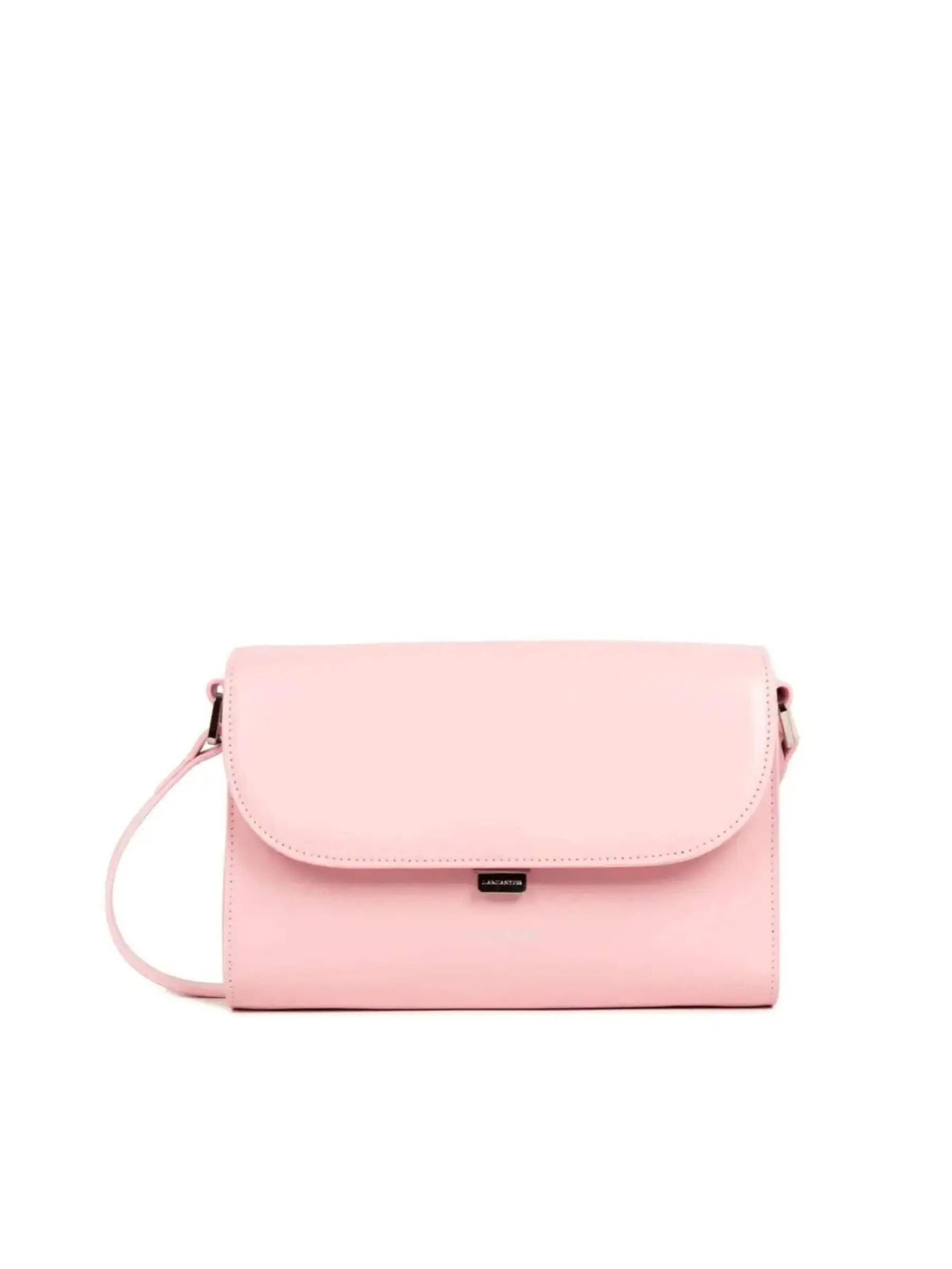 Sac à bandoulière 'Trotteur Suave Even' LANCASTER Paris en rose : devant