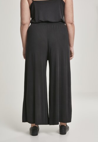 Urban Classics Wide Leg Hose in Schwarz