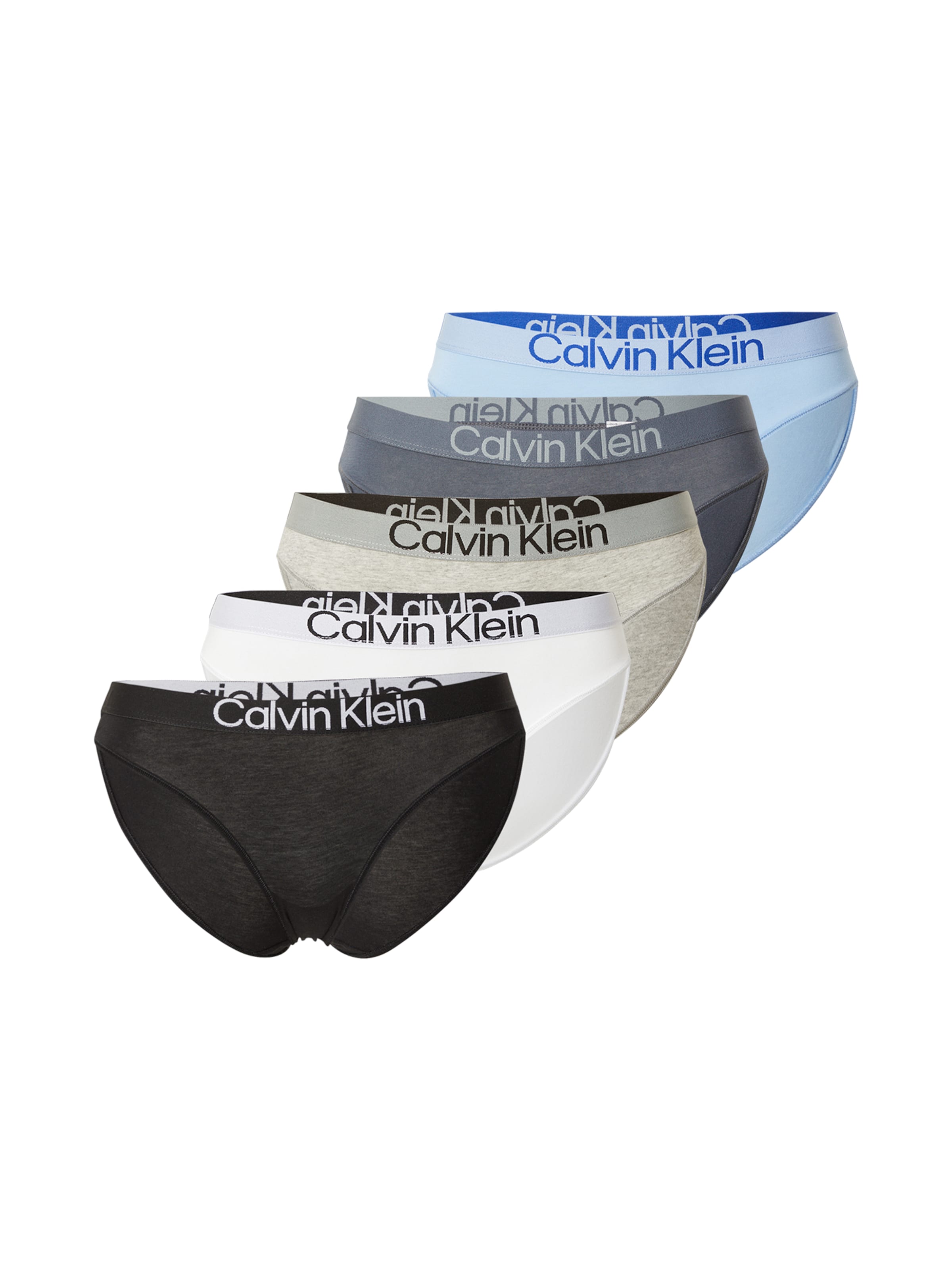 mėlyna Calvin Klein Underwear Moteriškos kelnaitės: priekis