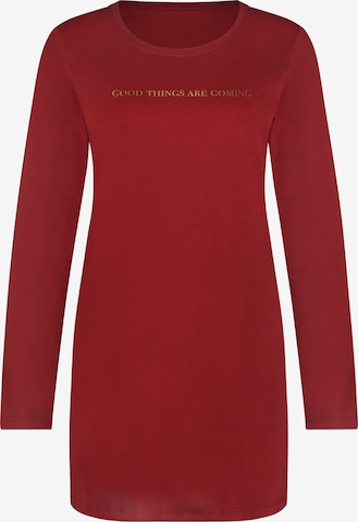 Hunkemöller - Camisola de pijama em vermelho: frente