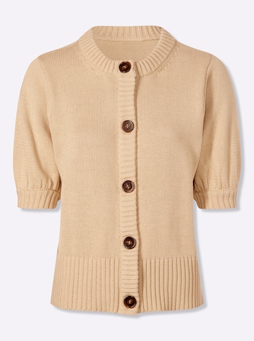 heine Плетена жилетка в бежово