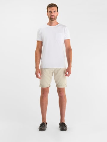 Regular Pantalon Le Temps Des Cerises en beige