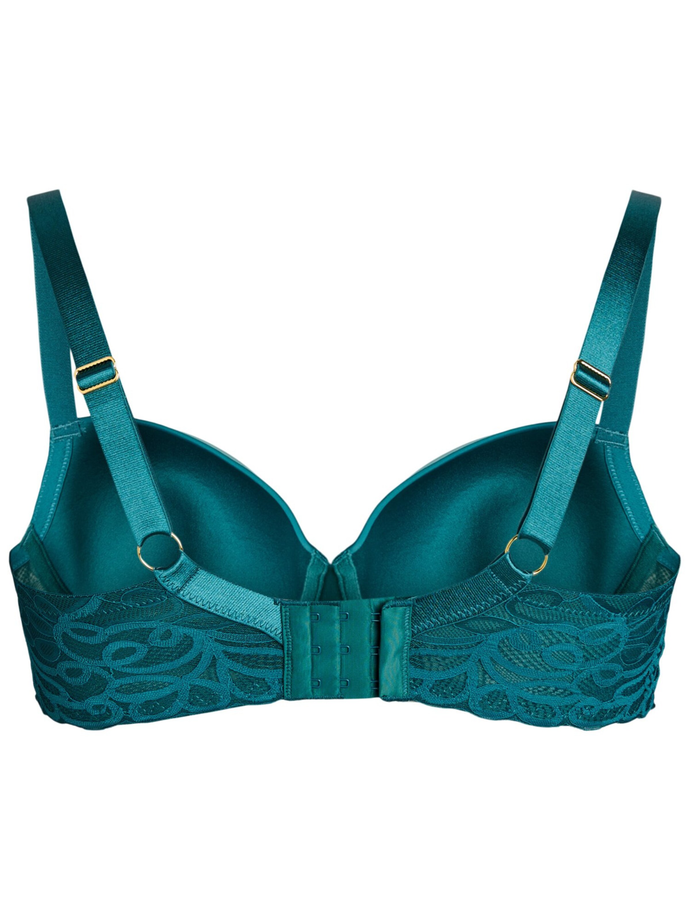 Devoted by Zizzi Пуш-ап Бюстгальтер 'Lingrid' в Зеленый