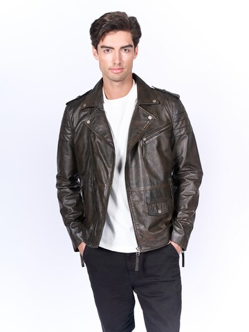 FREAKY NATION - Chaqueta de entretiempo ' Rob Rust' en marrón: frente