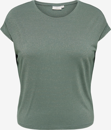 žalia ONLY Carmakoma Marškinėliai: priekis