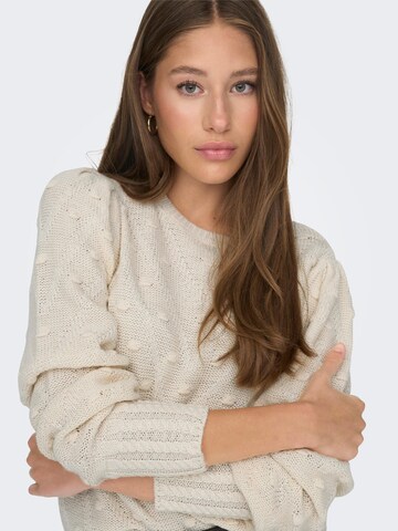 JDY Pullover 'Selma' in Beige
