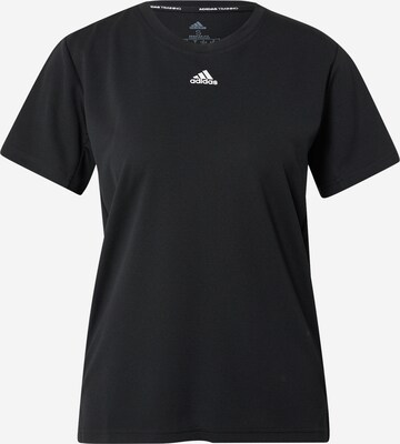 ADIDAS SPORTSWEAR Skinny Sportshirt 'NECESSI' in Schwarz: predná strana