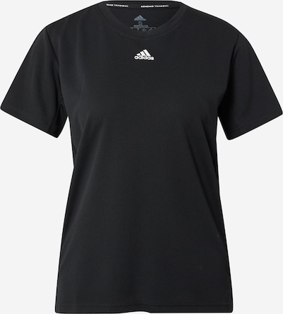 ADIDAS PERFORMANCE Sportshirt 'NECESSI' in schwarz / weiß, Produktansicht