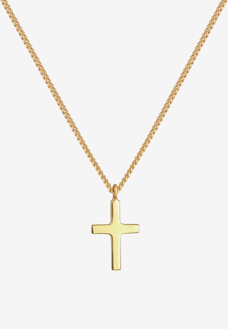 ELLI PREMIUM Ketting 'Kreuz' in Goud