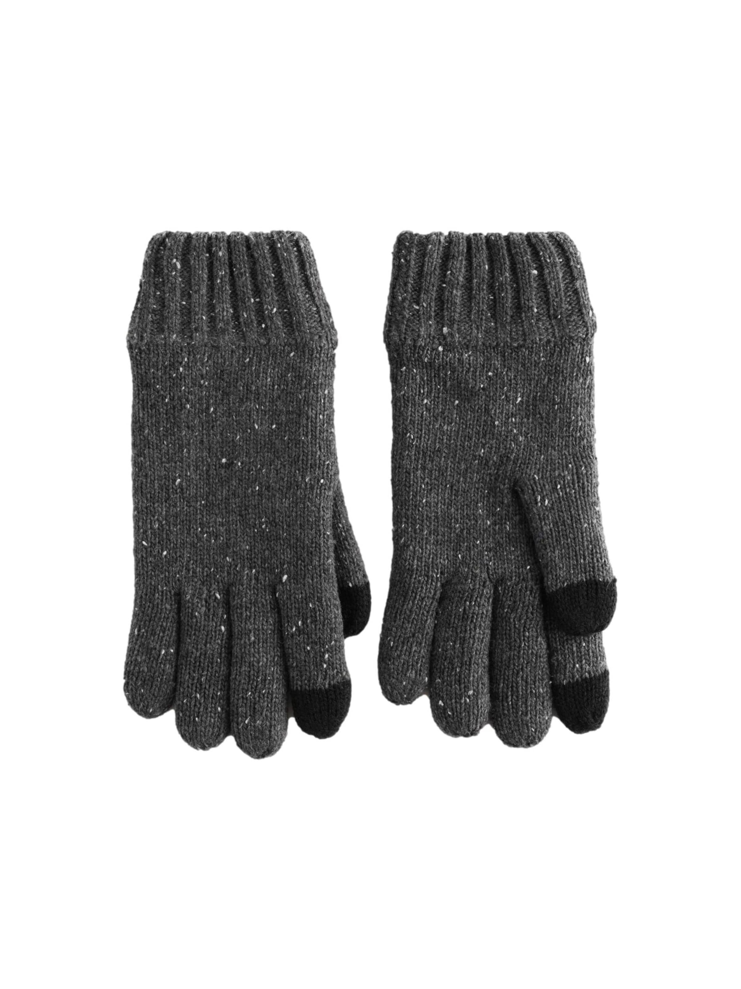 Mezzoguanti Next di colore grigio scuro / nero, Visualizzazione prodotti