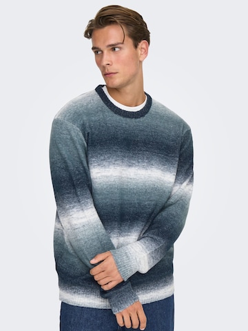 Only & Sons Pullover 'ONSBertil' i blå