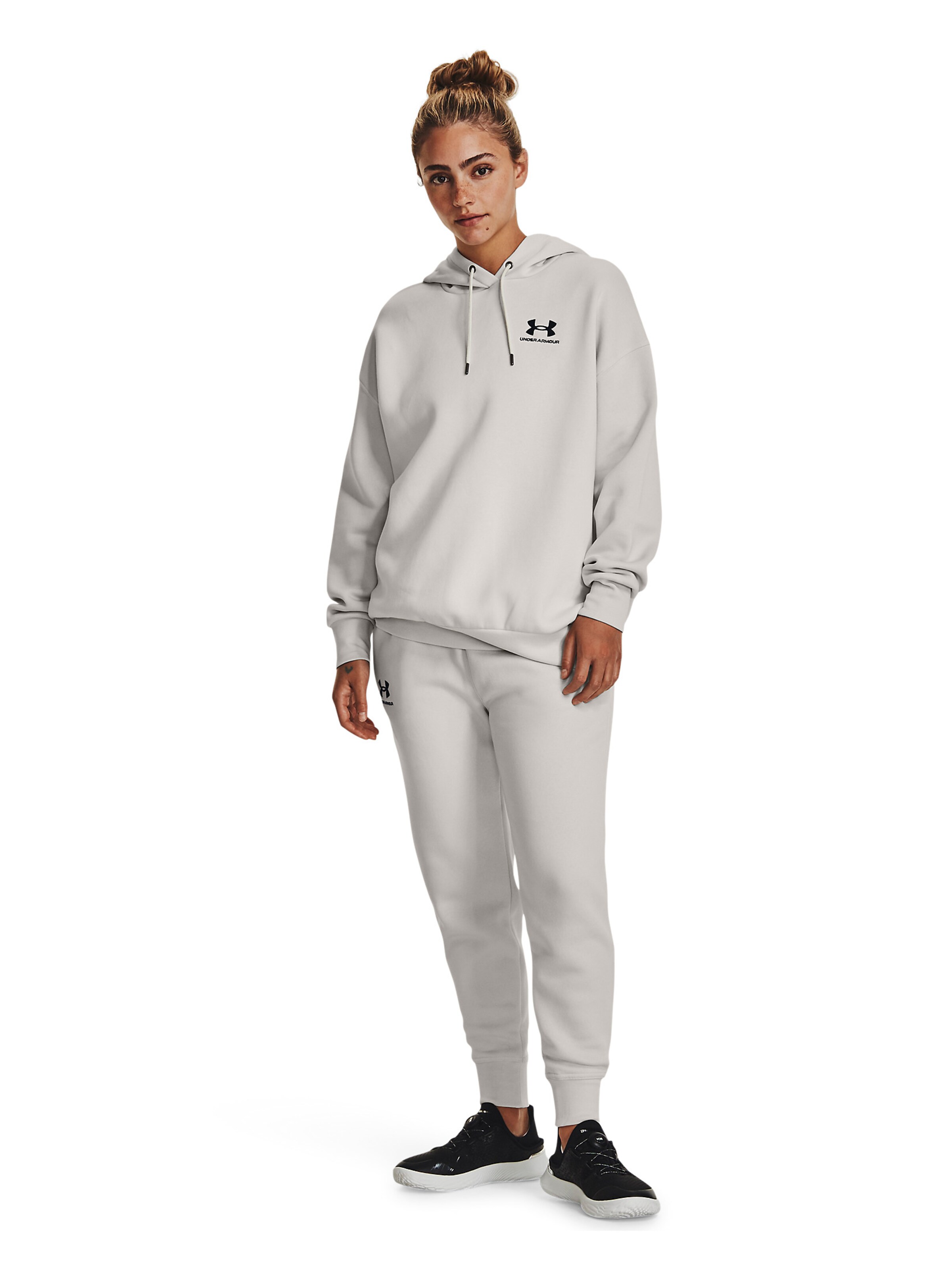 Felpa sportiva di UNDER ARMOUR in bianco