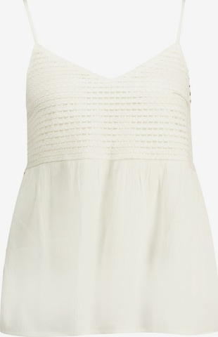 Haut 'Luz' Deeluxe en blanc : devant