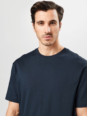 T-Shirt SELECTED HOMME en bleu