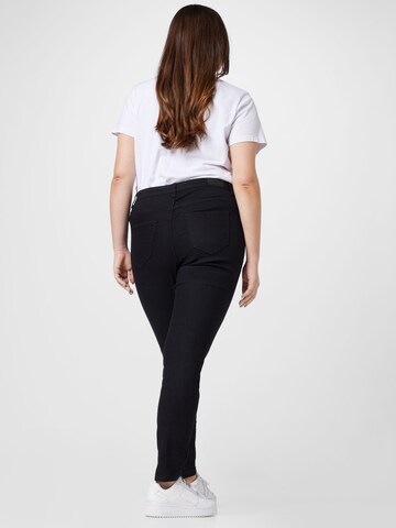 Vero Moda Curve Slimfit Τζιν 'Rudy' σε μαύρο