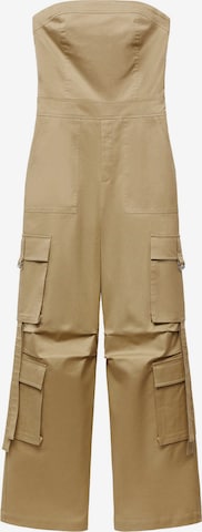 MANGO Jumpsuit 'Boat' in Beige: voorkant