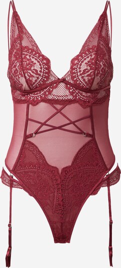 Hunkemöller Body in de kleur Donkerrood, Productweergave