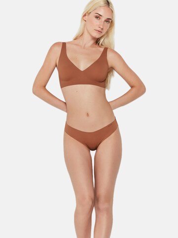 Push-up Reggiseno di Gisela in marrone: frontale