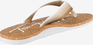 TOMMY HILFIGER T-Bar Sandals in Beige