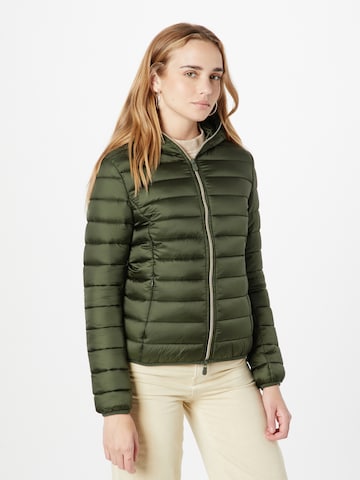 SAVE THE DUCK Between-Season Jacket 'ALEXIS' in Green: front