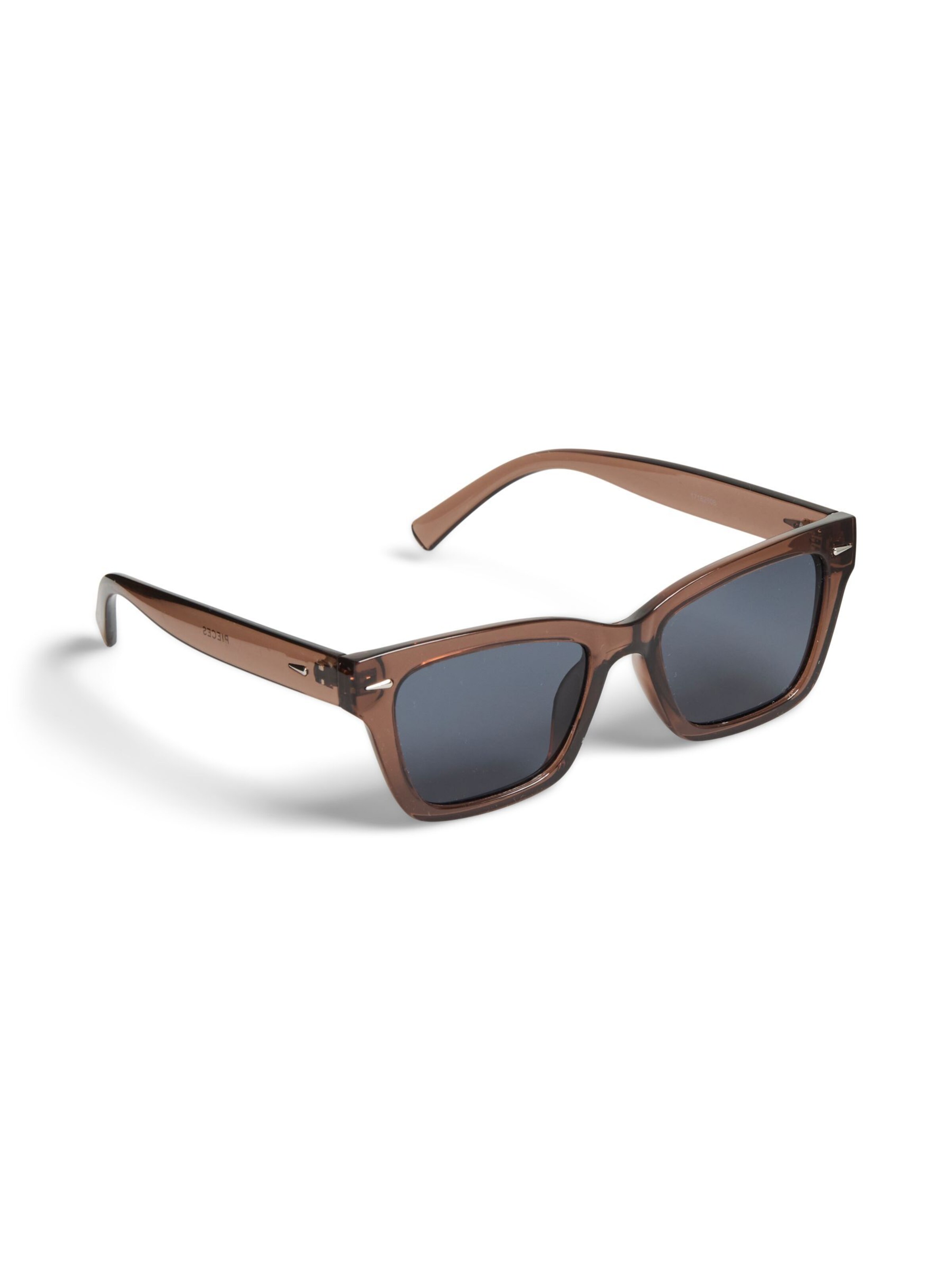 Lunettes de soleil 'PCKatie' PIECES en marron