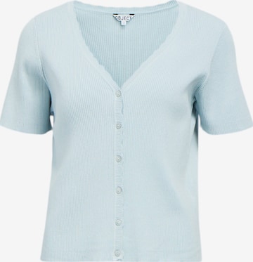 mėlyna OBJECT Kardiganas 'OBJKELLY': priekis