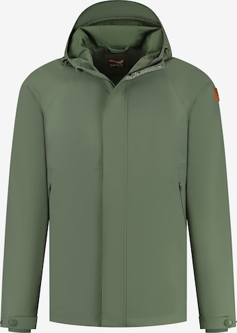 MGO Performance Jacket in Green: front