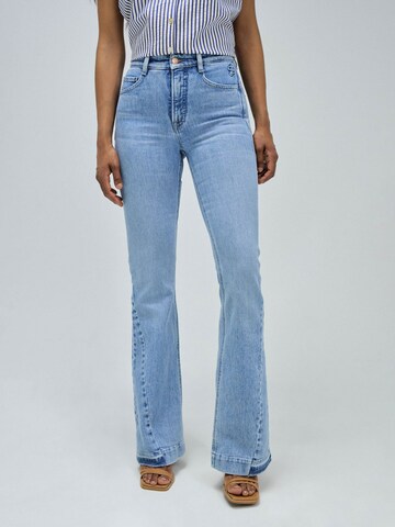 Salsa Jeans Flared Jeans in Blauw: voorkant