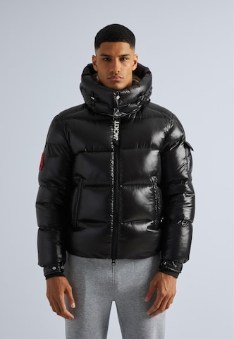 Giacca invernale 'EZ Slick Racer' di JACK1T in nero: frontale