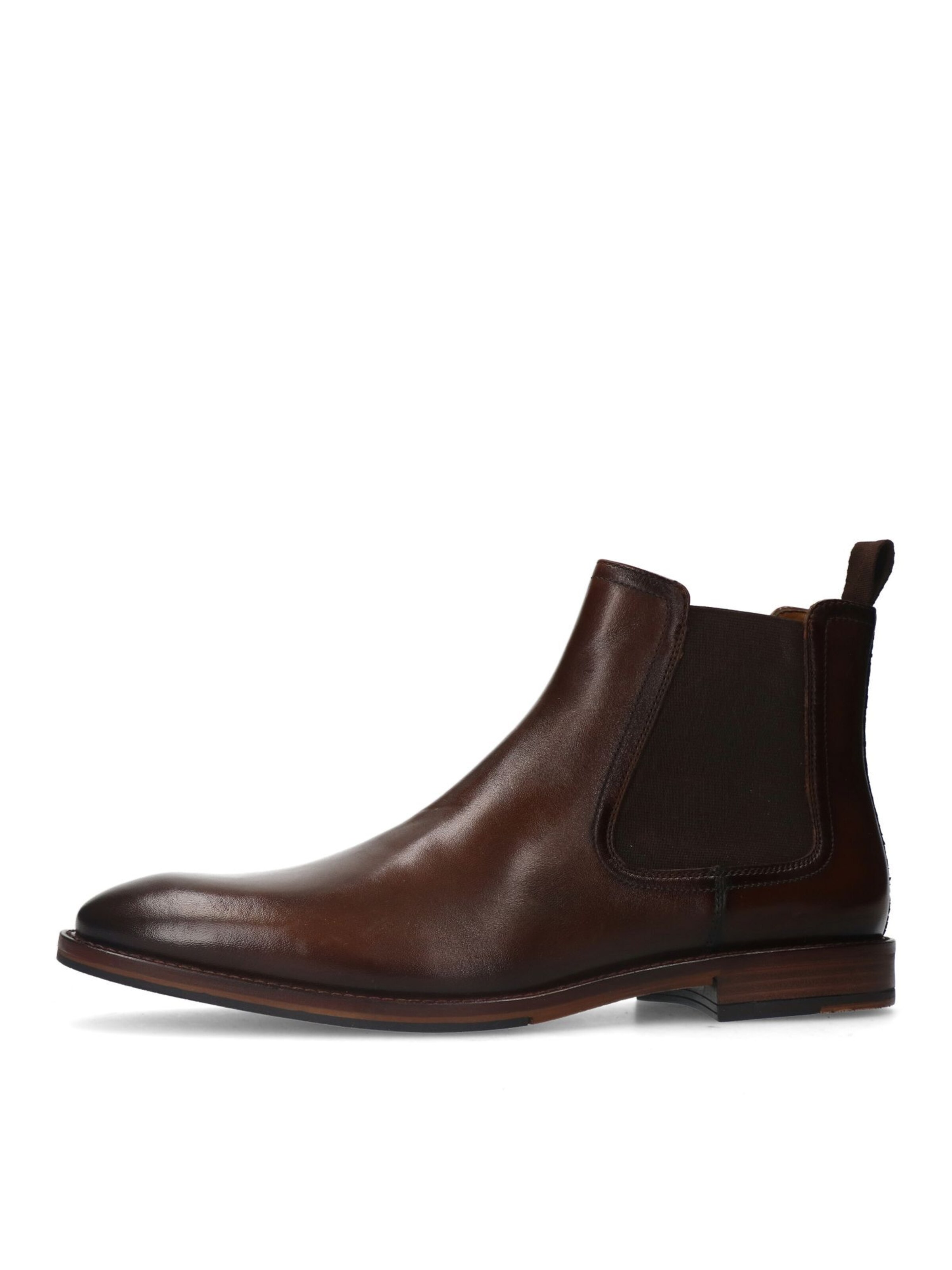 Chelsea Boots MANFIELD en marron : devant