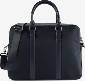 Borsa portadocumenti di VALENTINO in blu: frontale