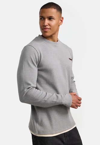 INDICODE JEANS Shirt 'Sigfinn' in Grey