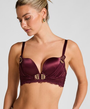 Hunkemöller Push-up BH 'Avela' in Rood: voorkant