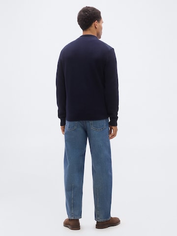 BOSS Strickjacke 'C-Ubaio' in Blau