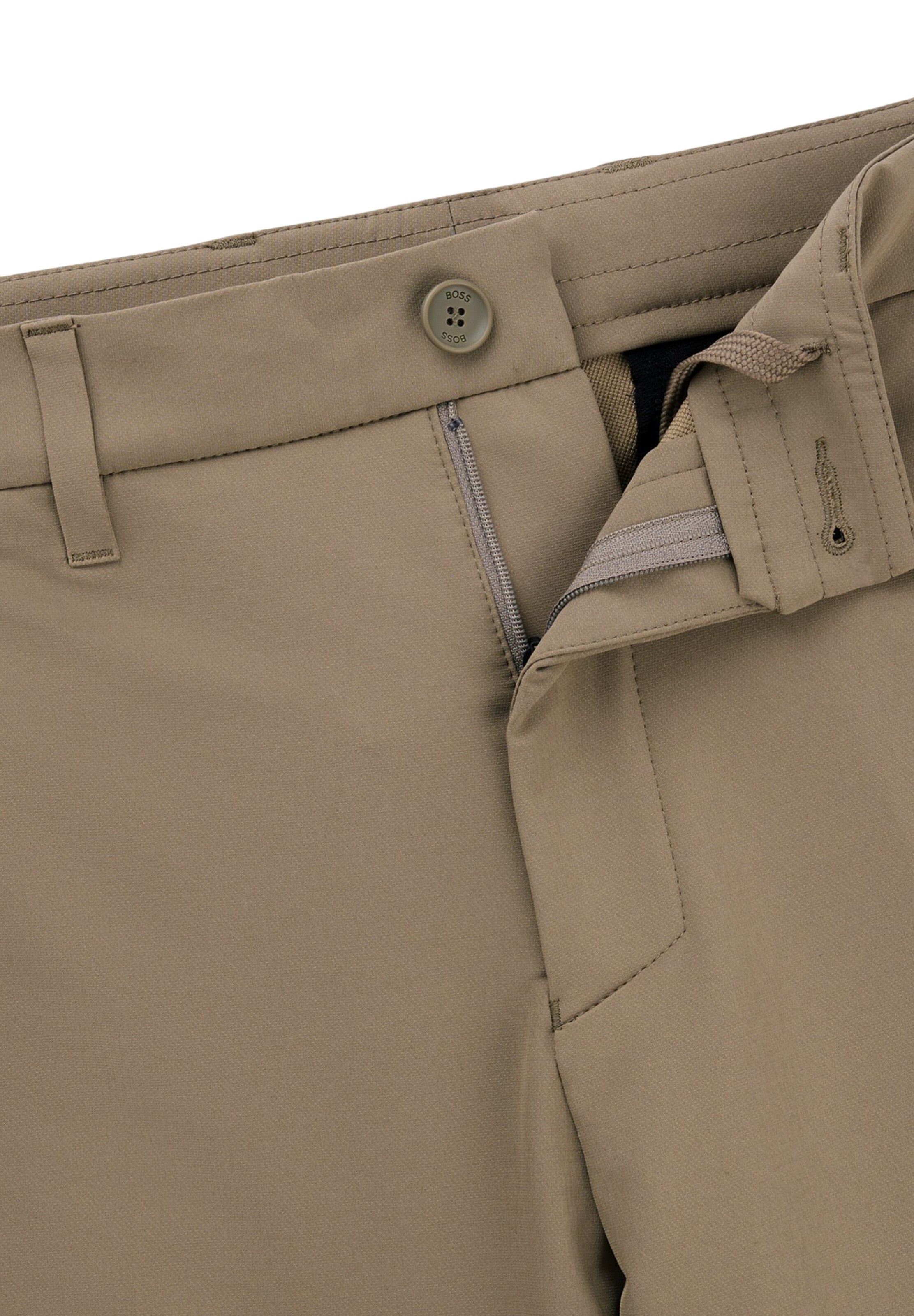 BOSS Slimfit Hose 'Commuter' in Braun