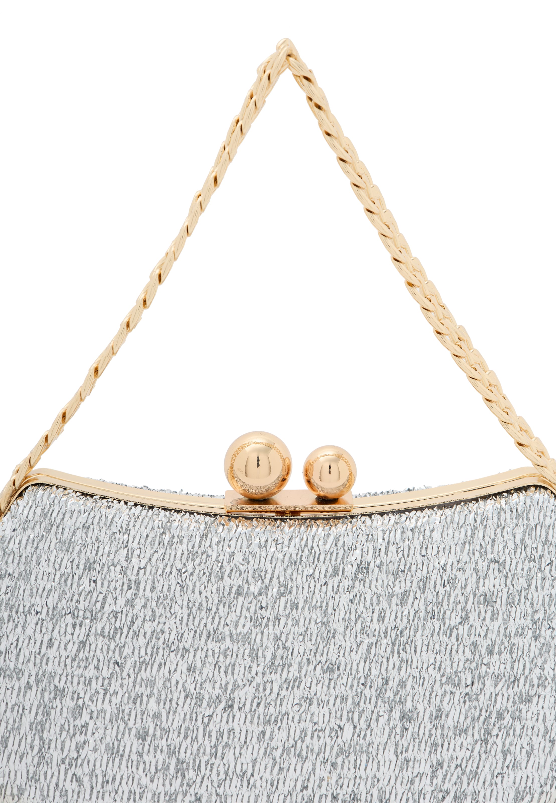 Pochette 'Minaudière' faina en argent