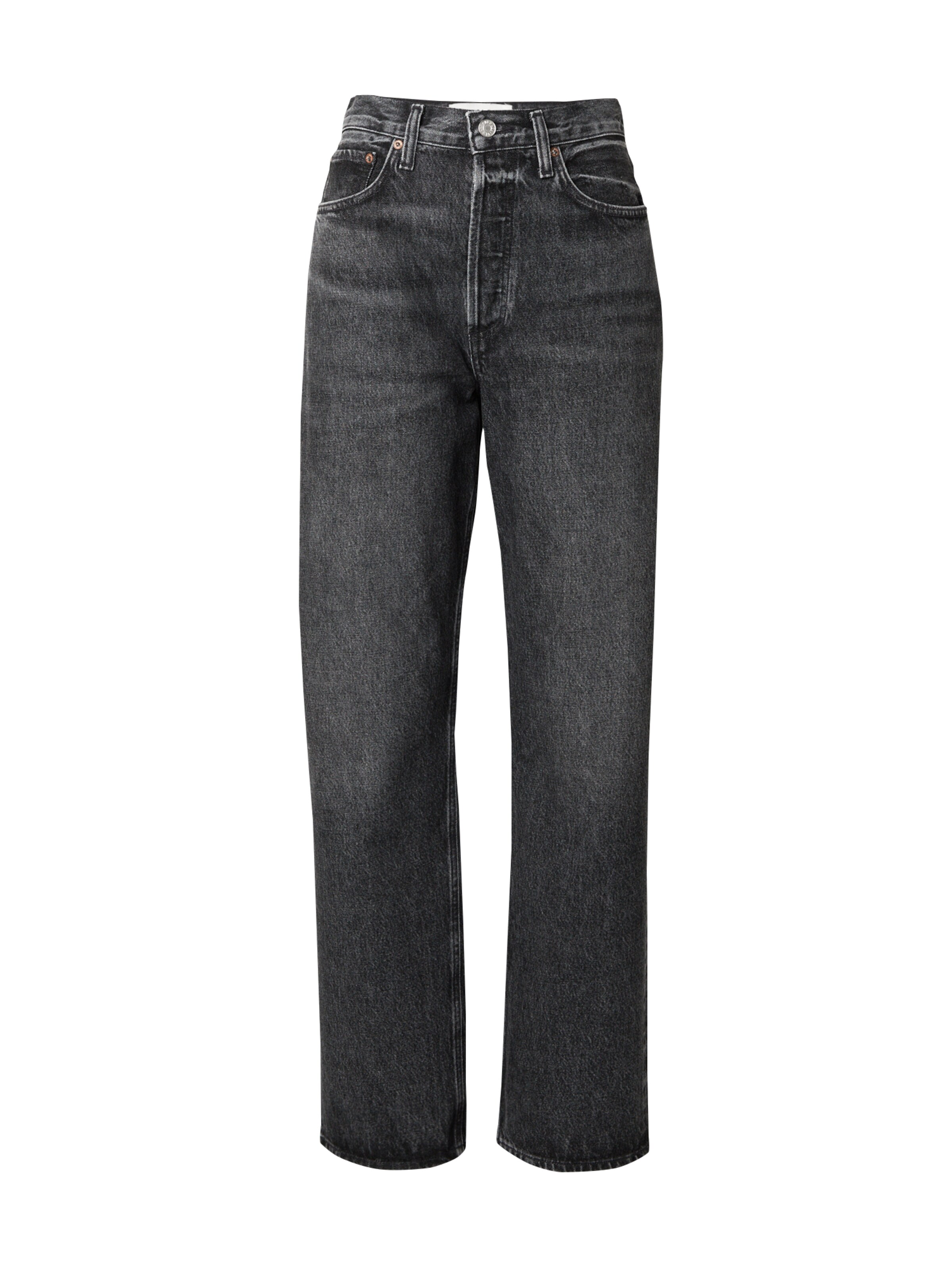 AGOLDE Loose fit Jeans 'Kelly' in Black: front