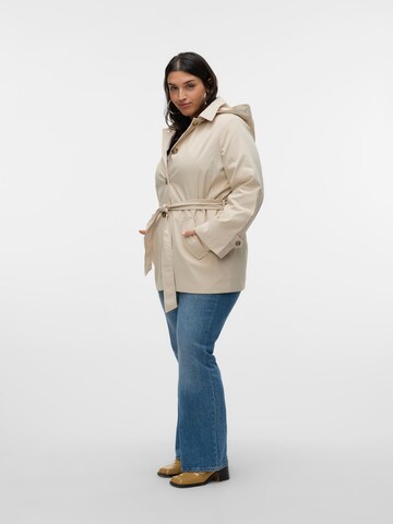 Vero Moda Curve Overgangsfrakke 'VMChelsea' i beige