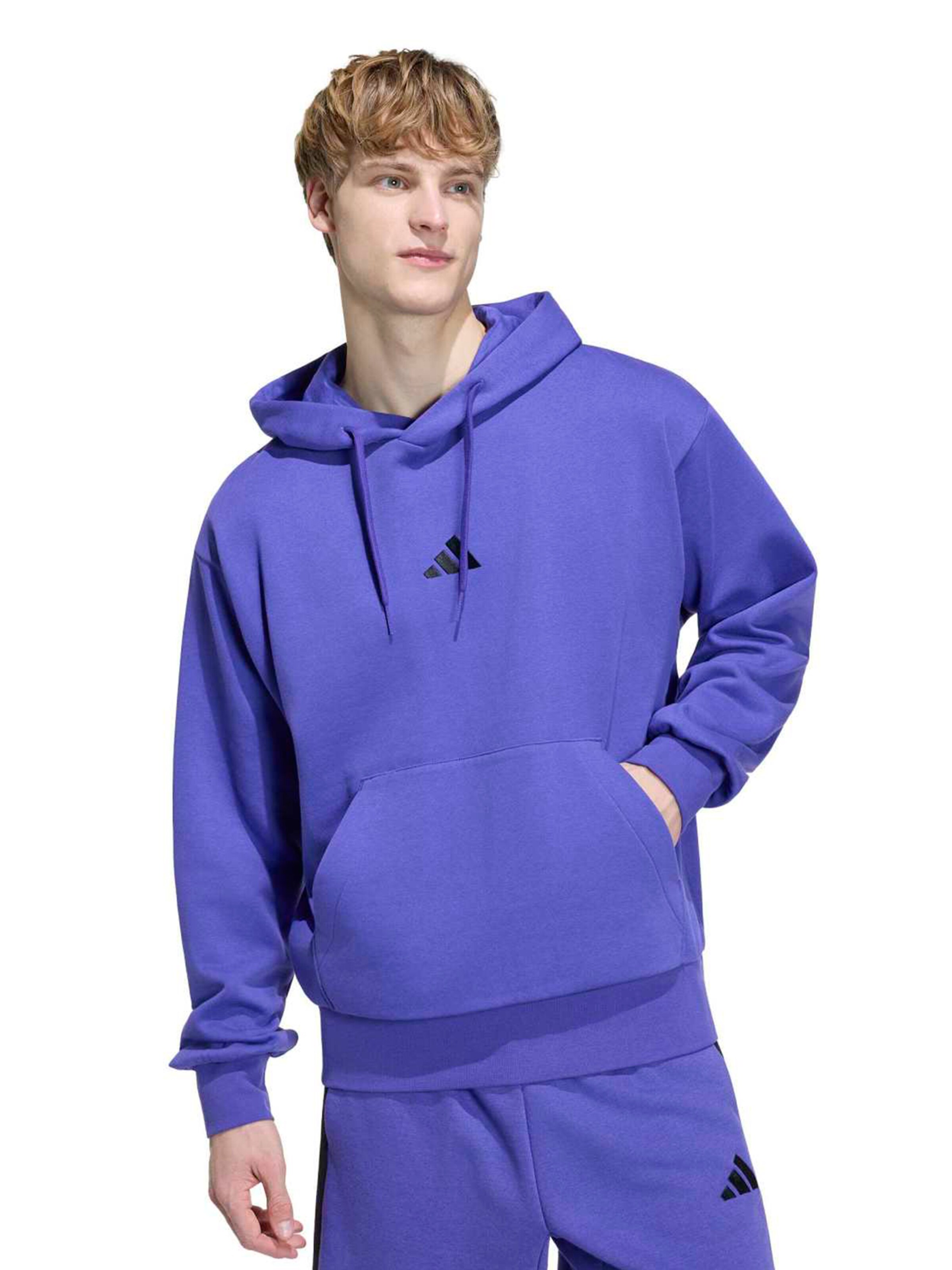 Hanorac sport 'FEELCOZY' de la ADIDAS SPORTSWEAR pe mov: față