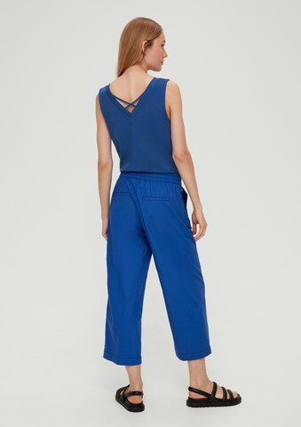 Top di s.Oliver in blu